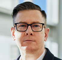 Alexander Hughes generální ředitel portrét společnosti zabývající se kryptoměnami obchodování vedoucí pracovník